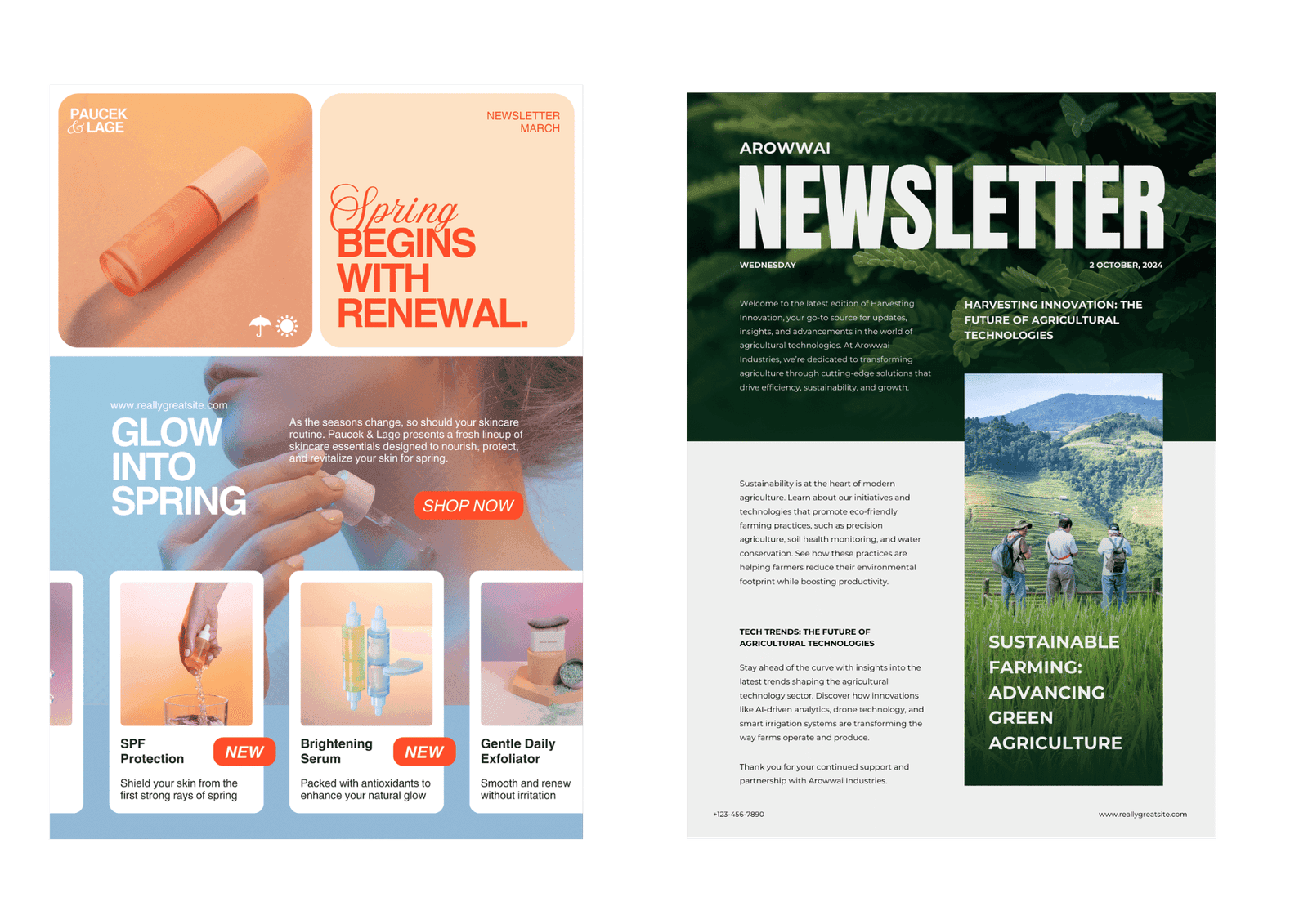 Brochure Designs