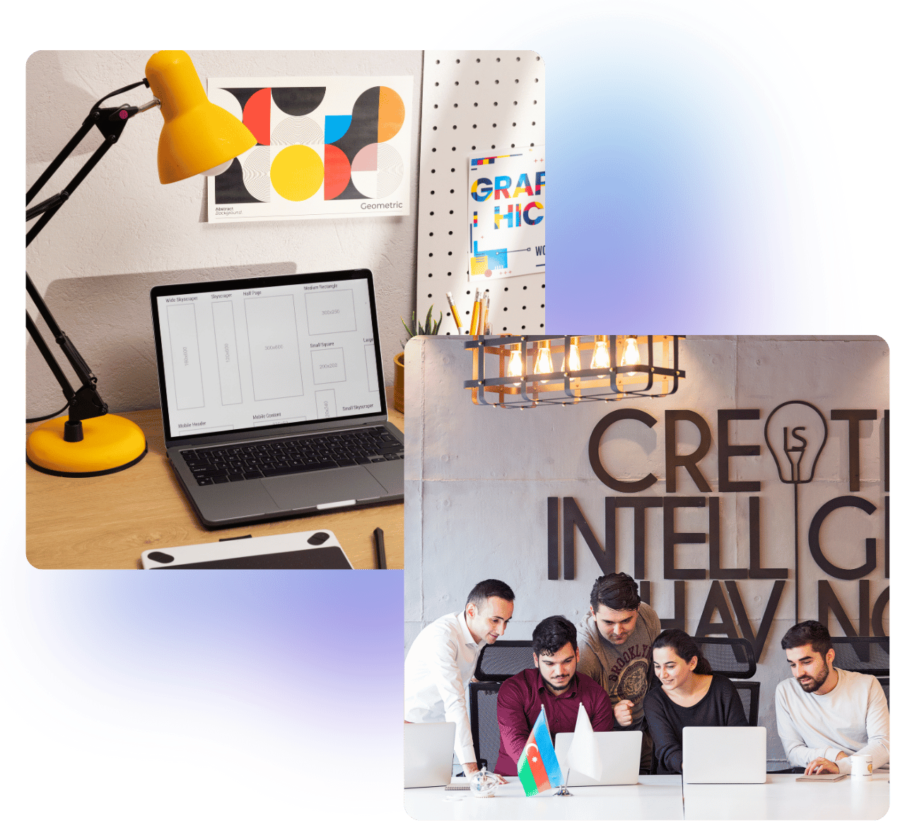 Sanyog Media Concepts creative workspace